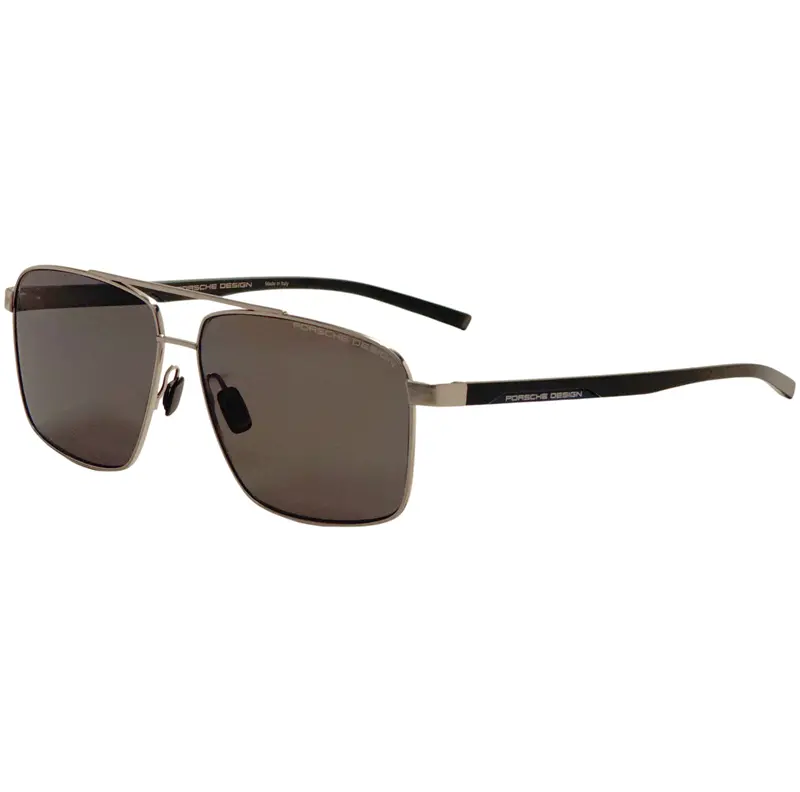 Porsche Design Men's 62 Mm Silver Sunglasses 1