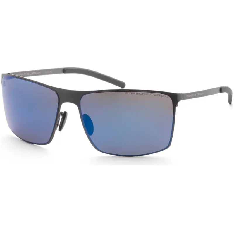 Porsche Design Men's 64 Mm Black Sunglasses 1