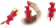 Pour ‘N Seal Free Flow Pourer With Lid / Dozen 1