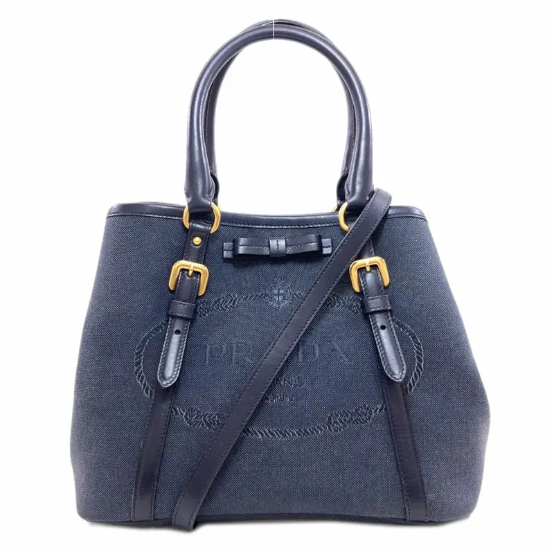 Prada Canvas Handbag (Pre-Owned) 1