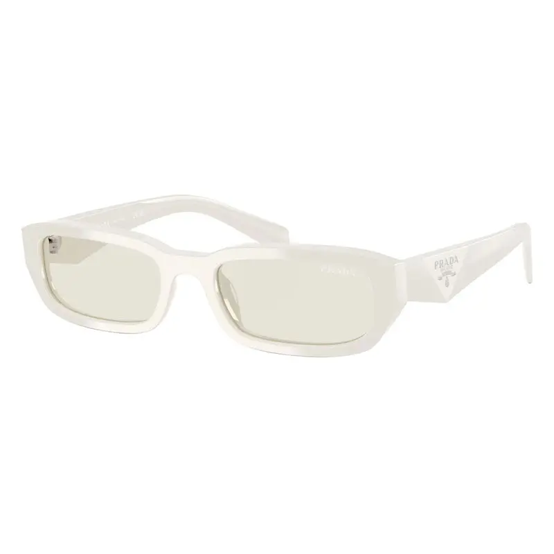 Prada Sunglasses Rectangle Full Rim, Havana Frame And Grey Lens Prb06s15w03n 1