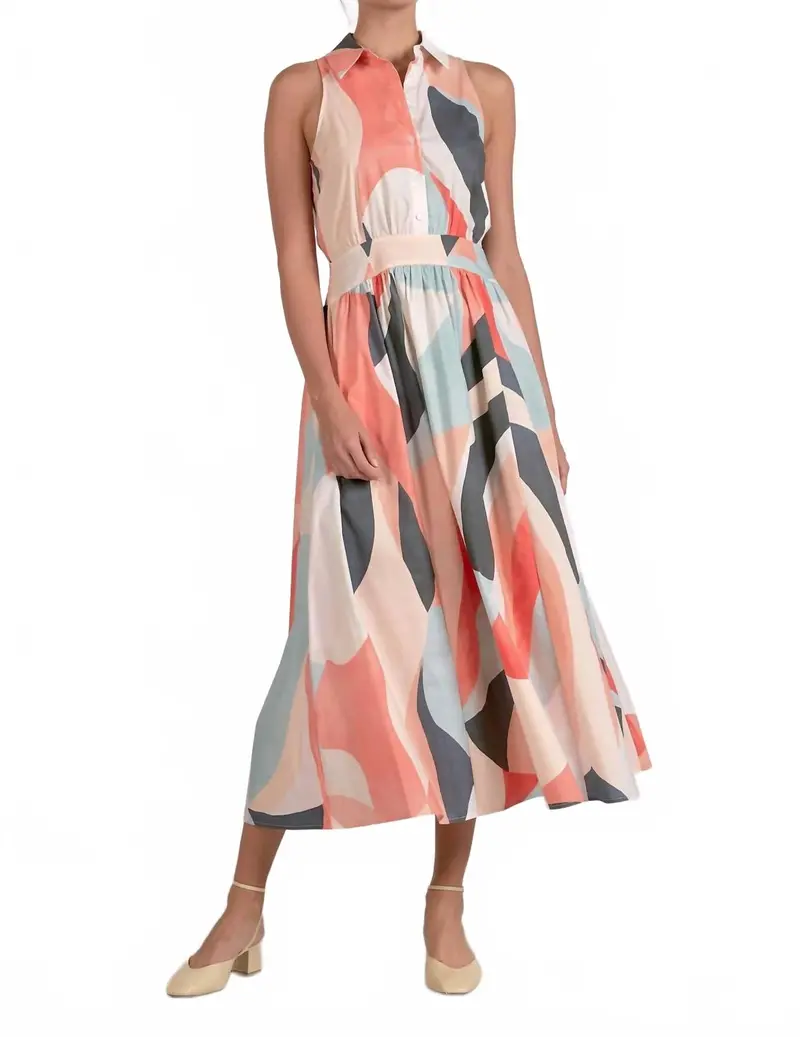 Prism Pop Maxi Dress In Multicolor 1