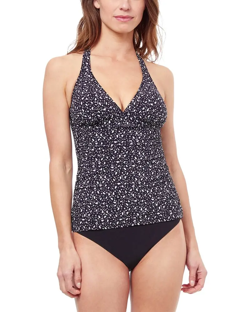 Profile By Gottex Bash Halter Tankini Top 1