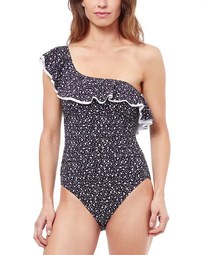 Profile By Gottex Bash One Shoulder One-Piece 1