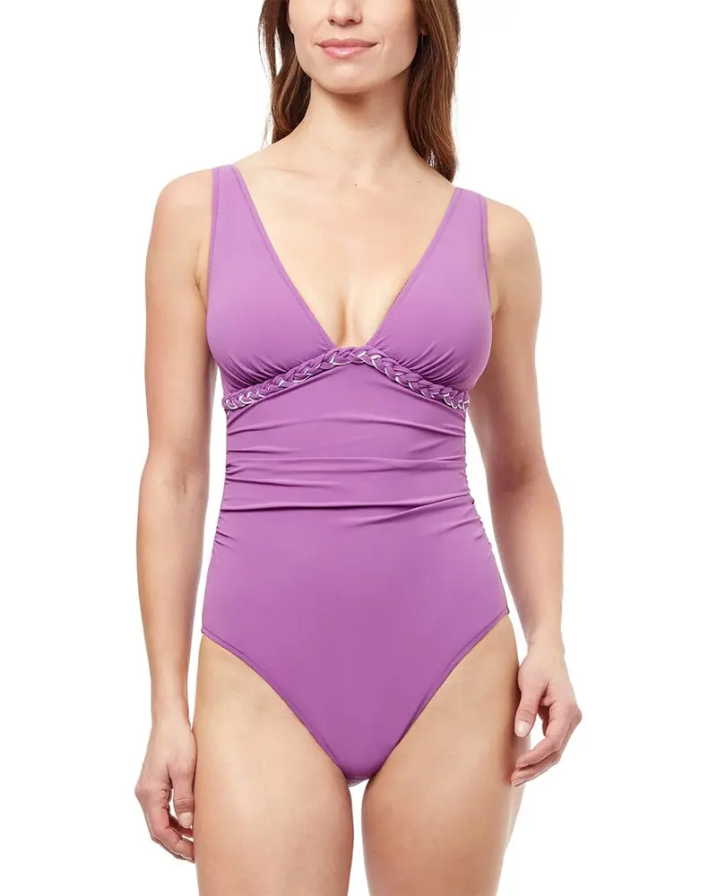 Profile By Gottex Deep V One-Piece 1