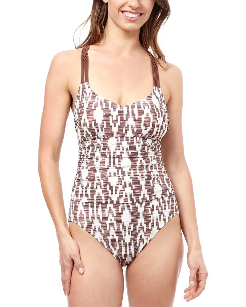 Profile By Gottex Iota Round Neck One-Piece 1