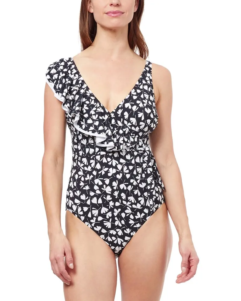Profile By Gottex Summertime V Neck One-Piece 1