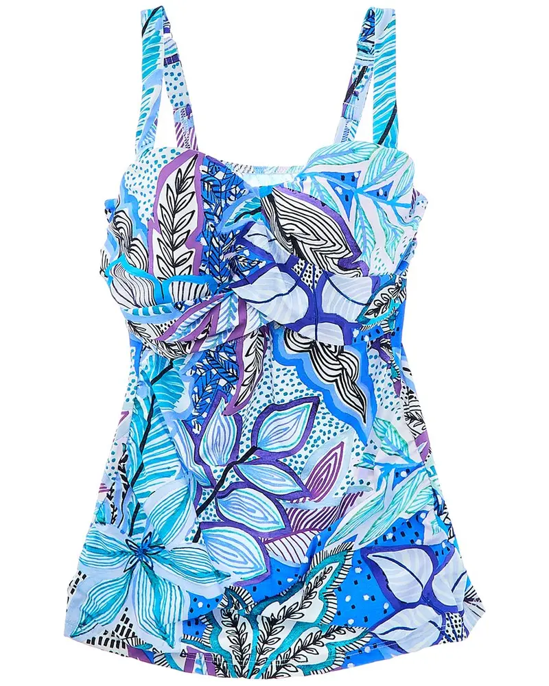 Profile By Gottex Tropic Boom E- Cup Tankini 1