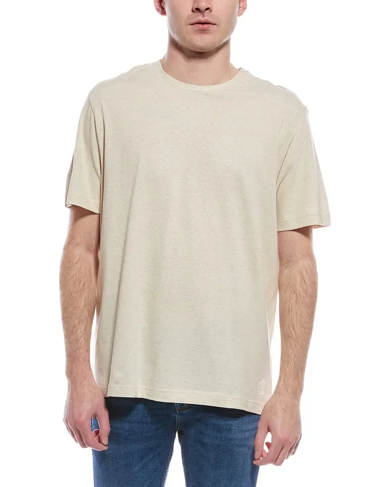 Ps By Paul Smith Regular Fit Linen-Blend T-Shirt 1