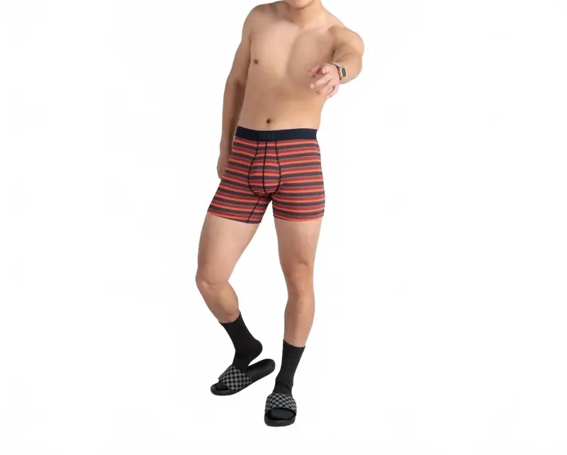 Quest Boxer Brief In Sunrise Stripe 1