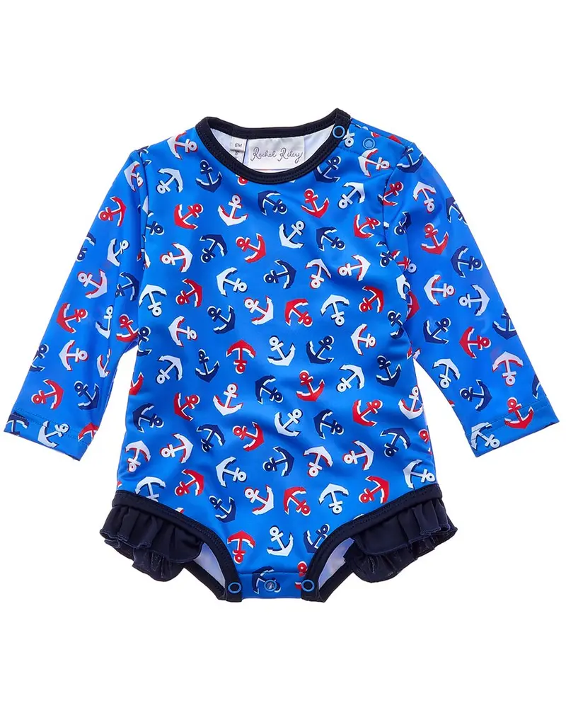 Rachel Riley Anchor Frill Rash Guard 1