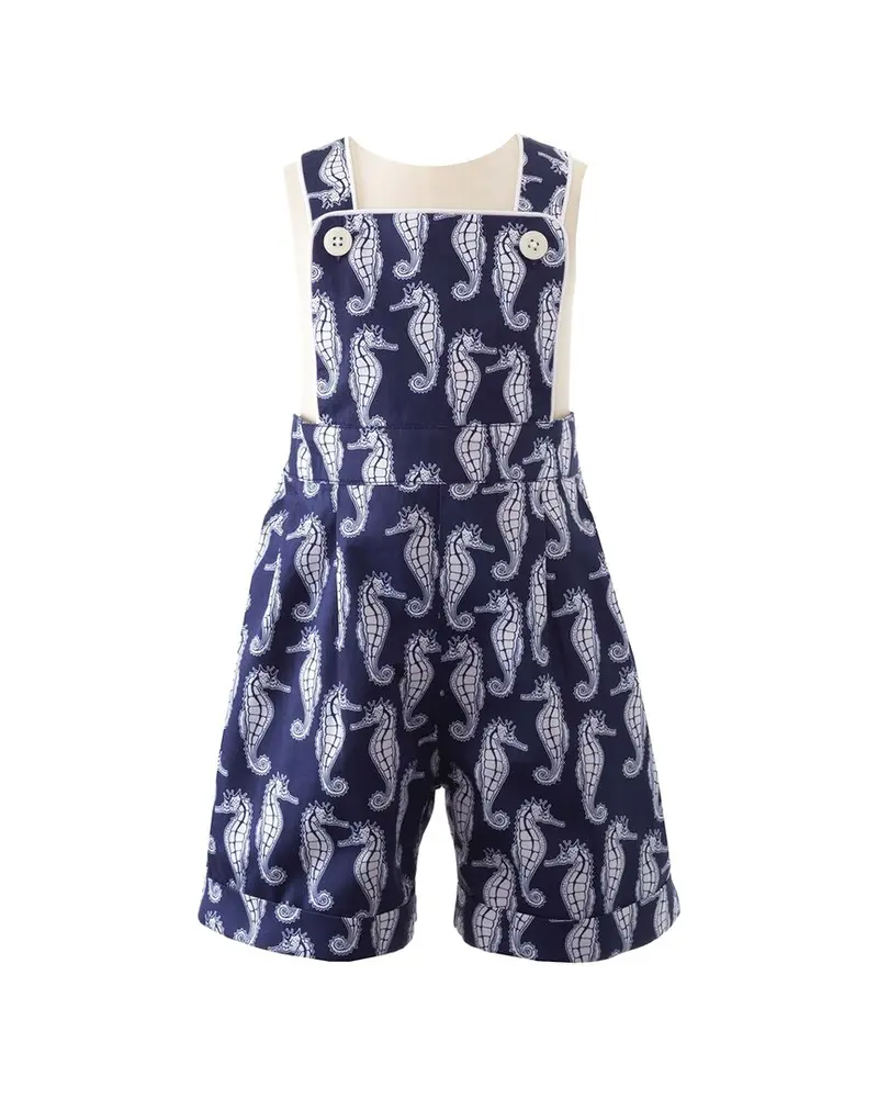 Rachel Riley Seahorse Dungaree 1