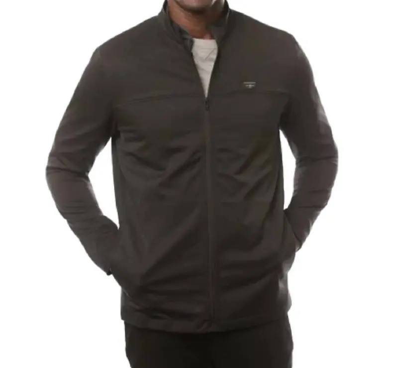 Raditude Full Zip Golf Jacket In Black 1