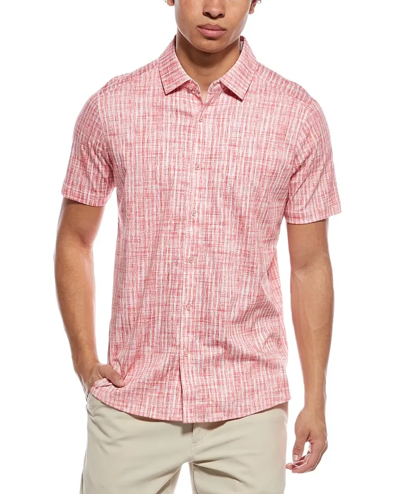Raffi Brushed Gingham Button Shirt 1