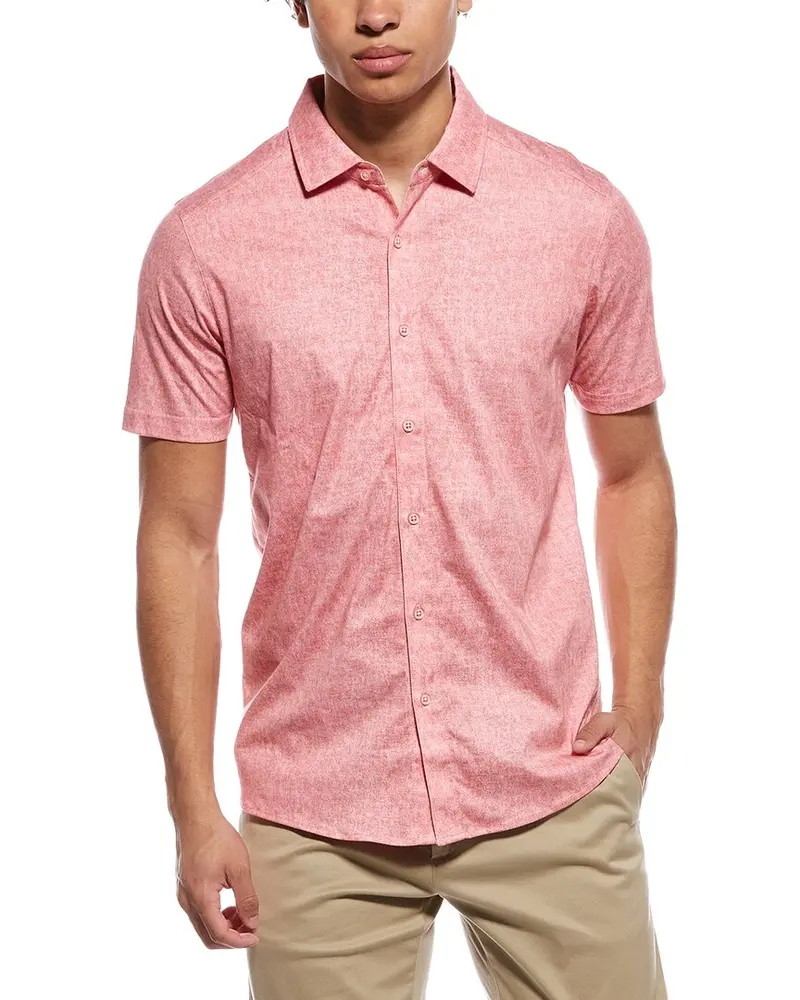 Raffi Distressed Button Shirt 1