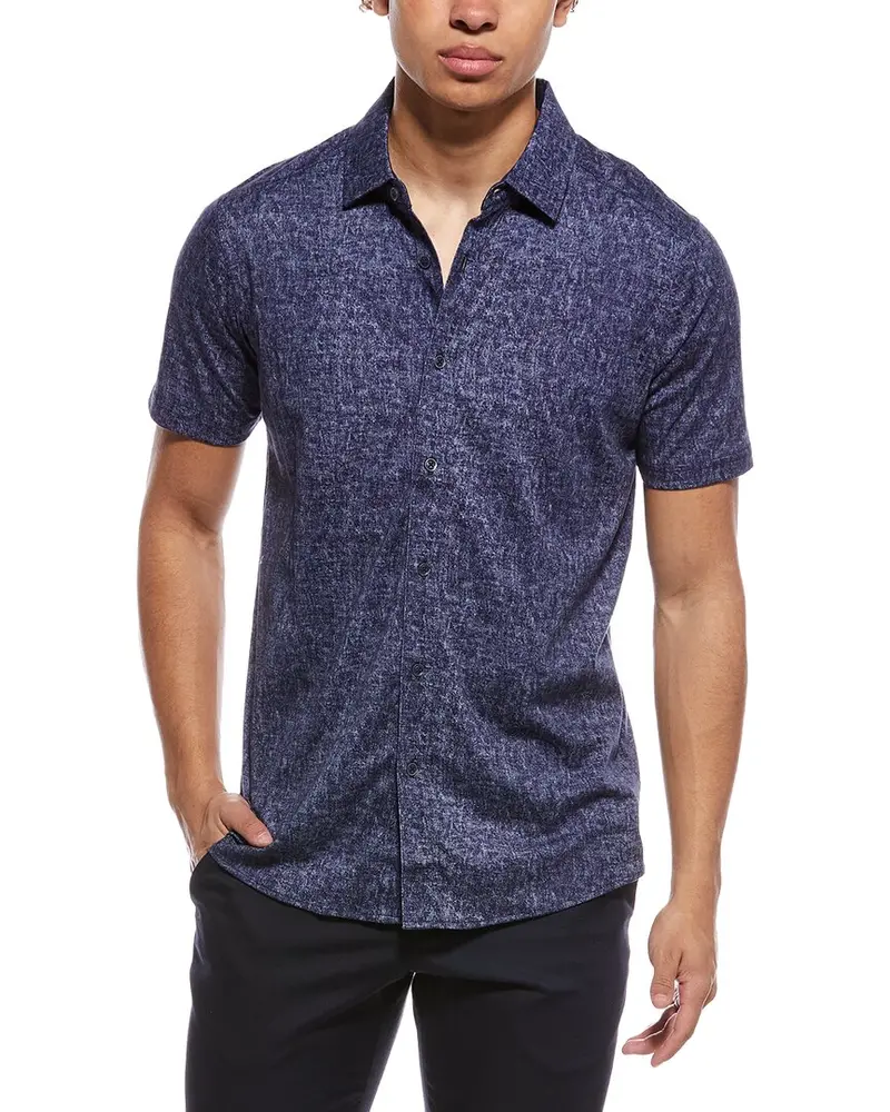 Raffi Distressed Button Shirt 1