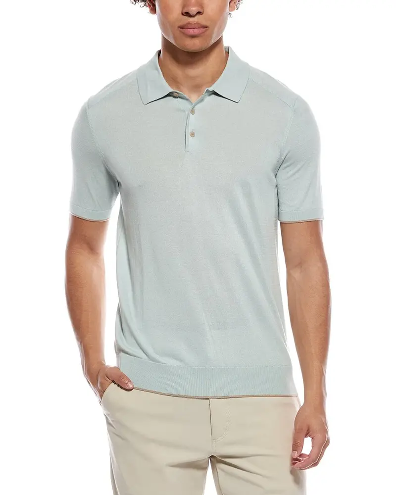 Raffi Jersey Polo Sweater Shirt 1
