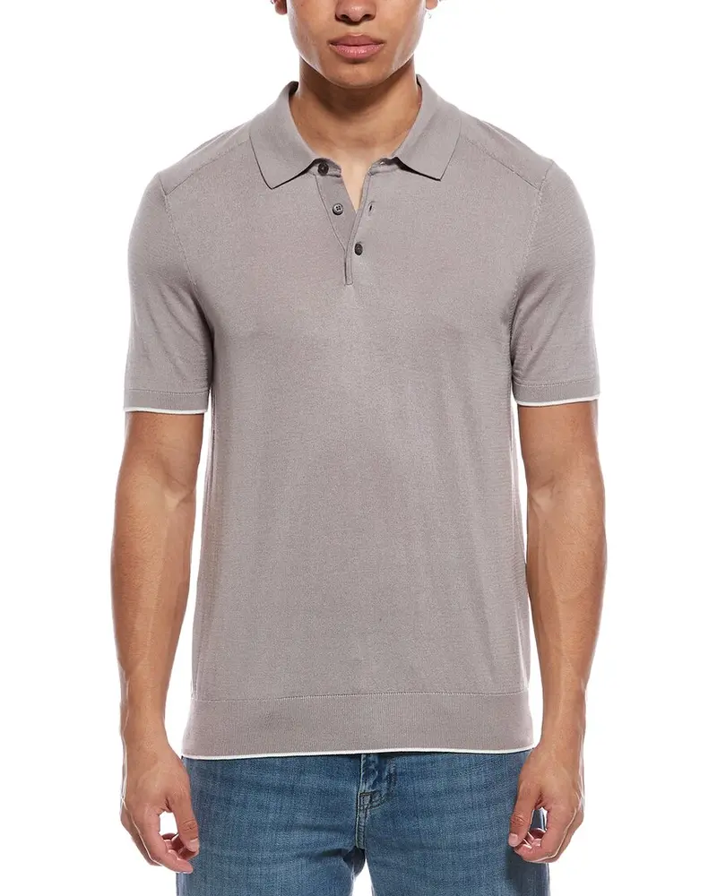 Raffi Jersey Polo Sweater Shirt 1