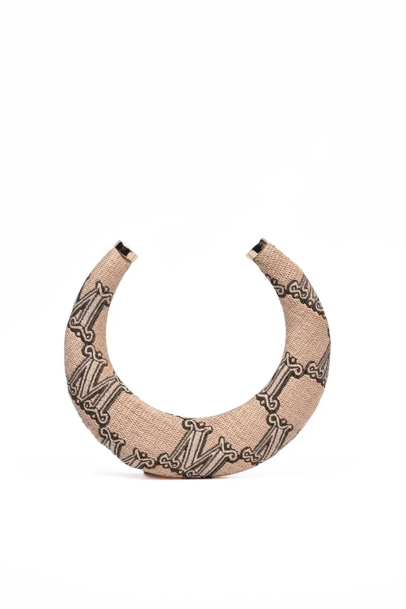 Raffia Necklace - Beige 1