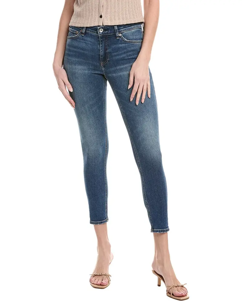 Rag & Bone Cate Mid-Rise Clover Ankle Skinny Jean 1
