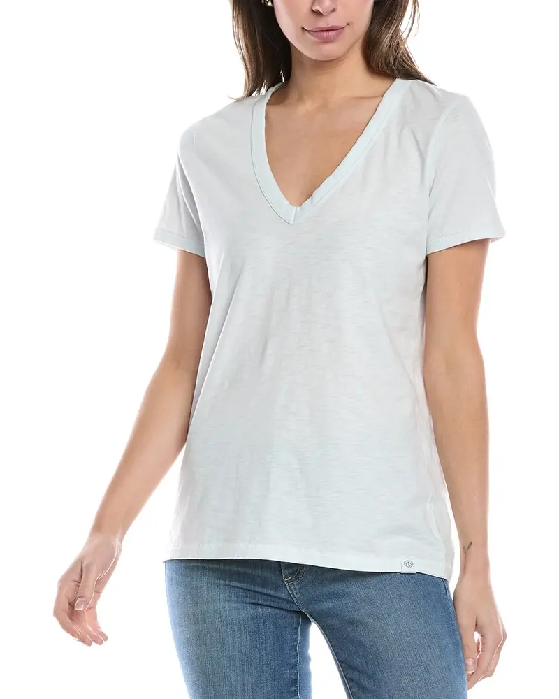 Rag & Bone The Slub V-Neck Top 1