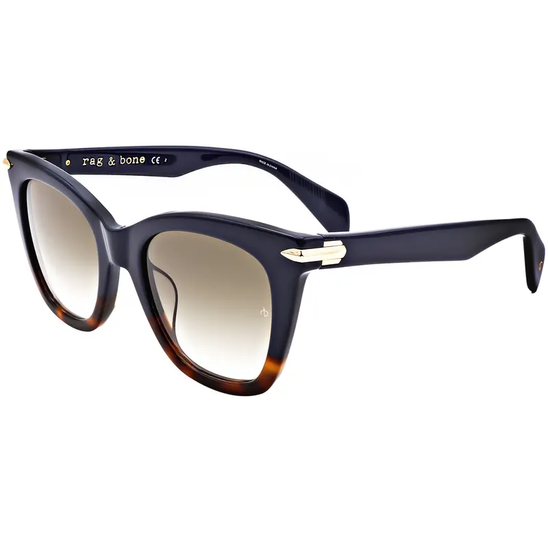 Rag & Bone Women's 52 Mm Blue Sunglasses 1