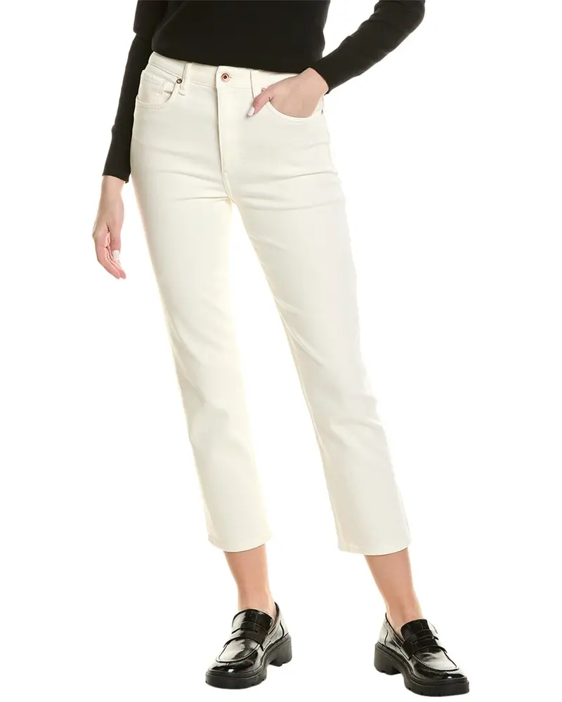 Rag & Bone Wren Ecru Slim Jean 1