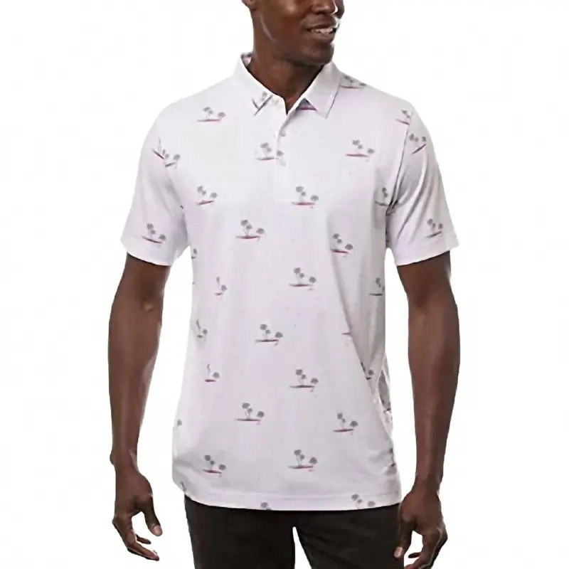Rally Time Polo Shirt In White 1