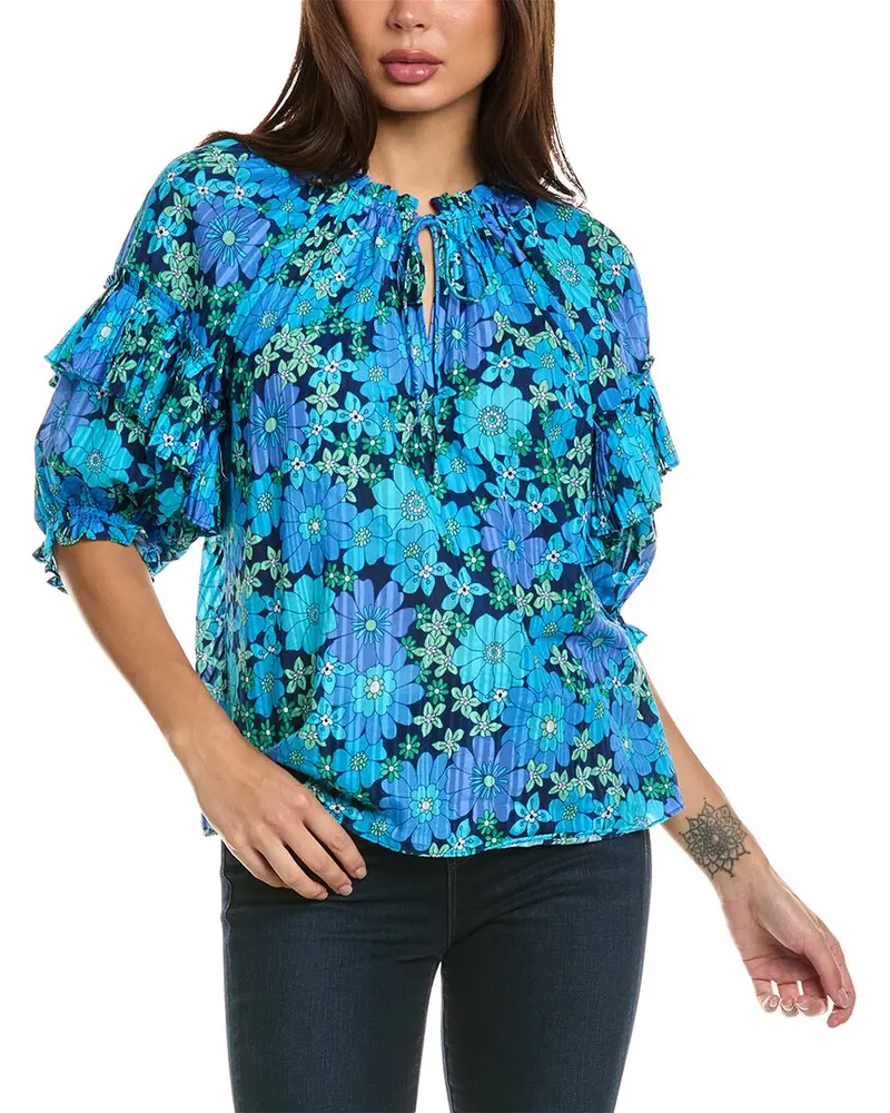 Ramy Brook Eugenia Printed Top 1