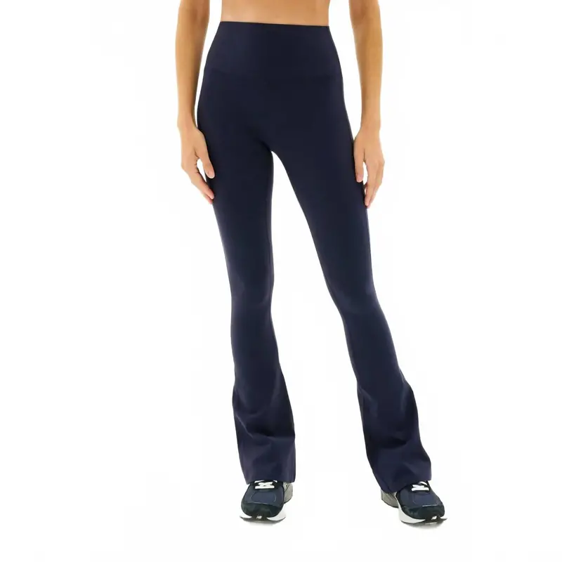 Raquel Hight Waist Flare Leggings In Indigo 1