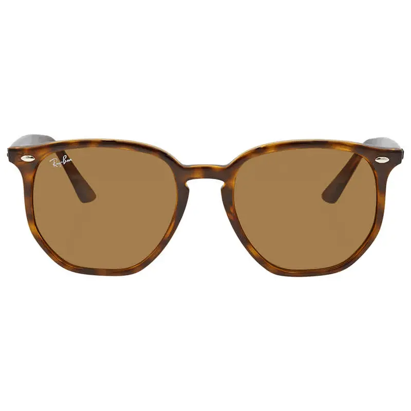 Ray Ban Brown Classic B-15 Hexagonal Unisex Sunglasses Rb4306 710/73 54 1