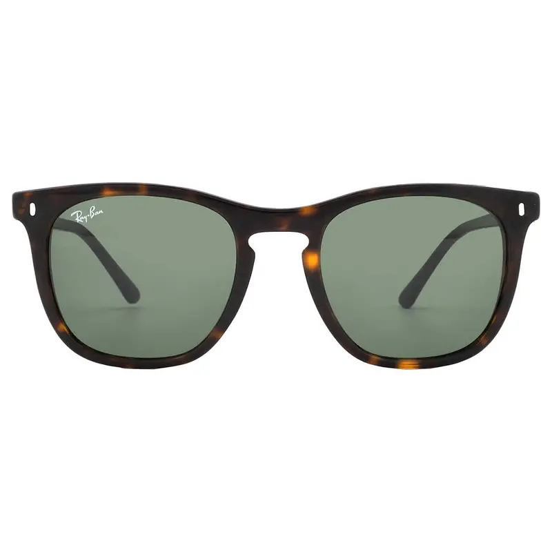Ray Ban Green Square Unisex Sunglasses Rb2210 902/31 53 1