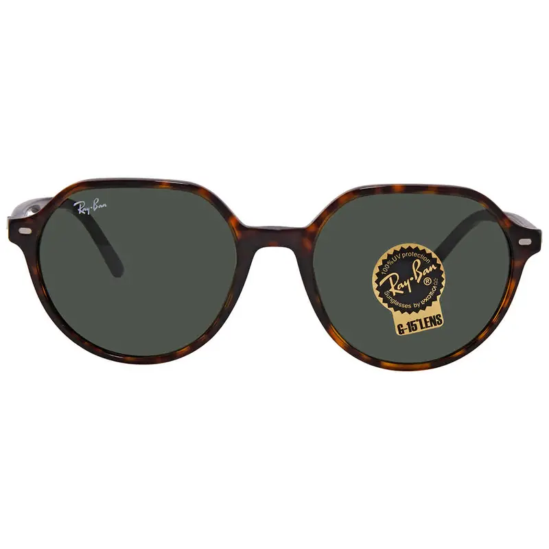 Ray Ban Thalia Green Round Unisex Sunglasses Rb2195 902/31 53 1
