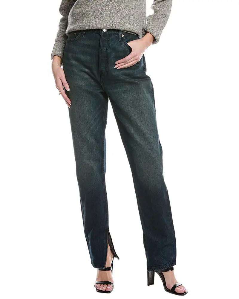 Re/Done Midnight Super High Drainpipe Jean 1