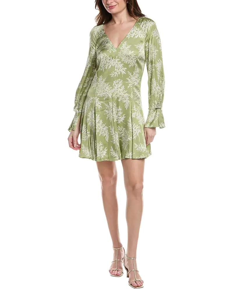 Rebecca Taylor Godet Mini Dress 1