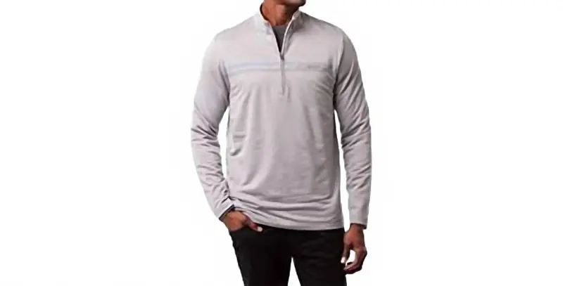 Rebound Pullover Top In Heather Gray 1