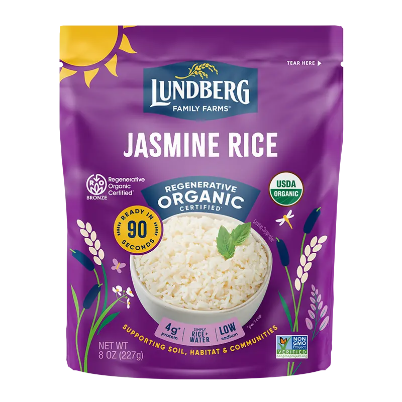 Regenerative Organic Certified® 90-Second Jasmine Rice 1