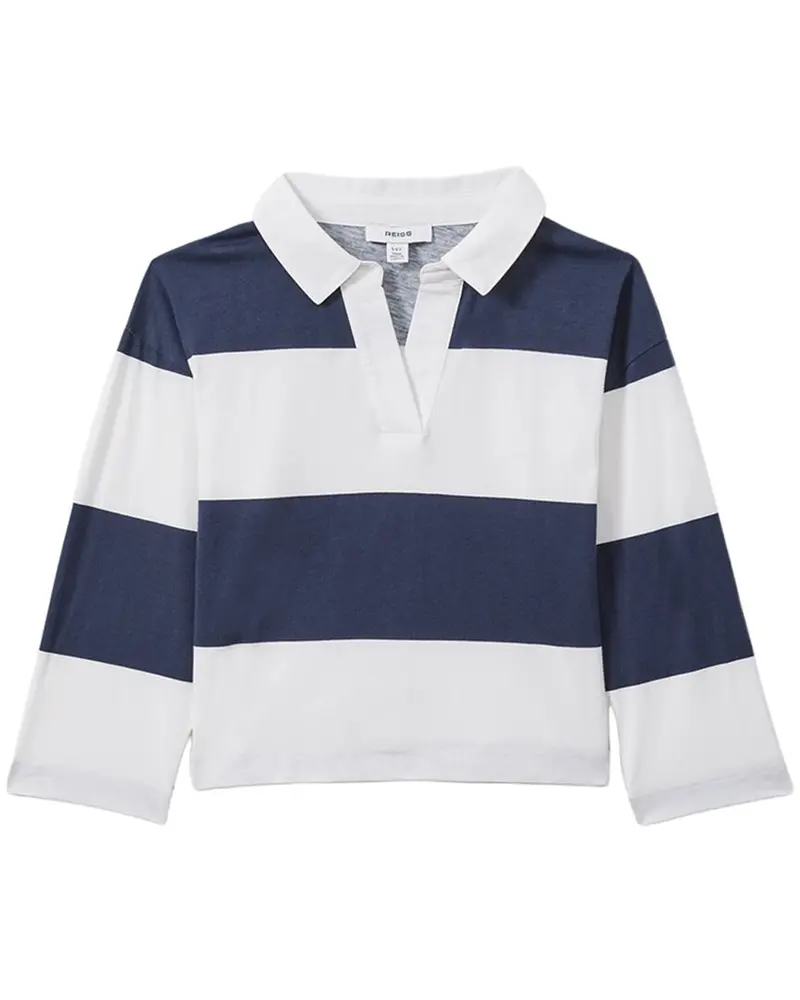 Reiss Abigail Stripe Rugby Shirt 1