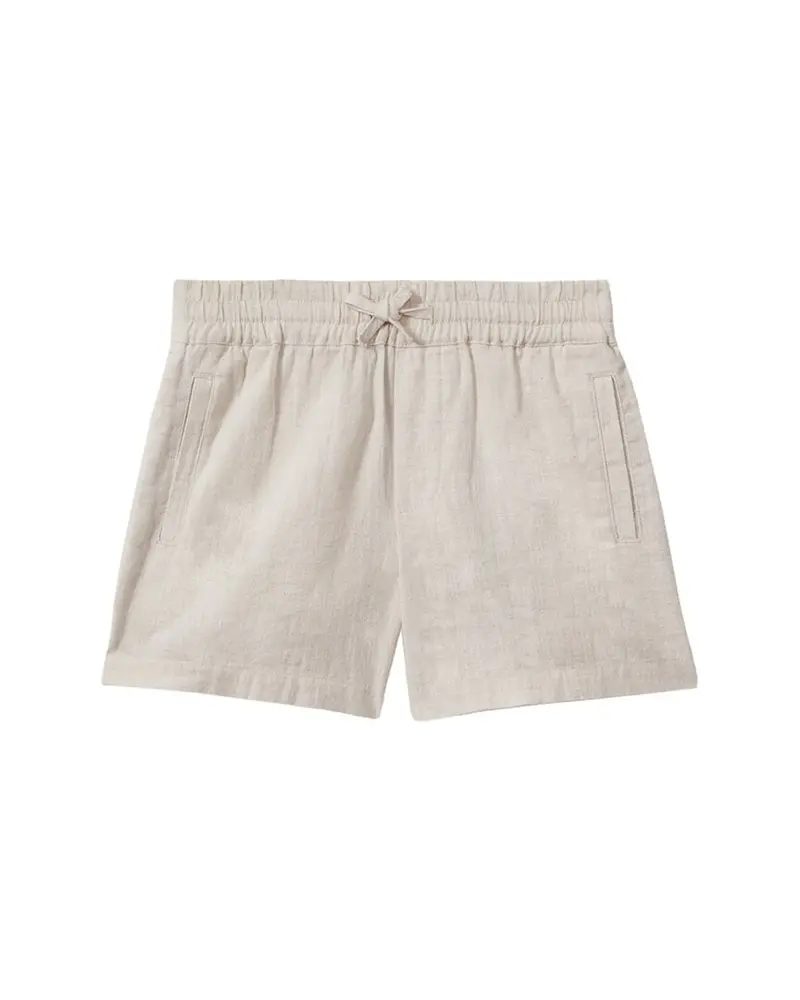 Reiss Acen Linen Elasticated Waist Short 1