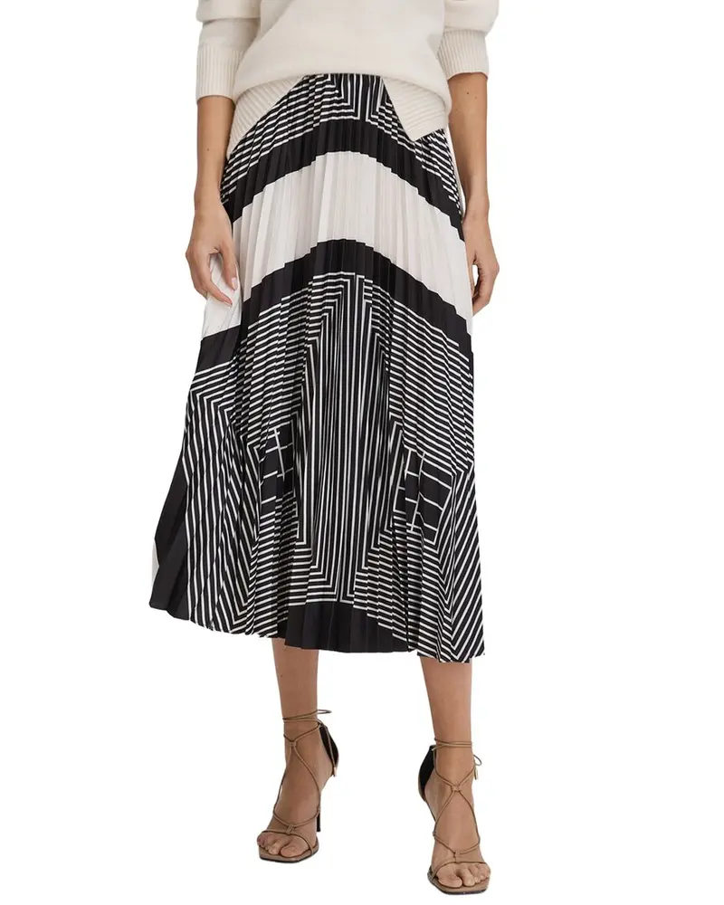 Reiss Pleated Skirt 1