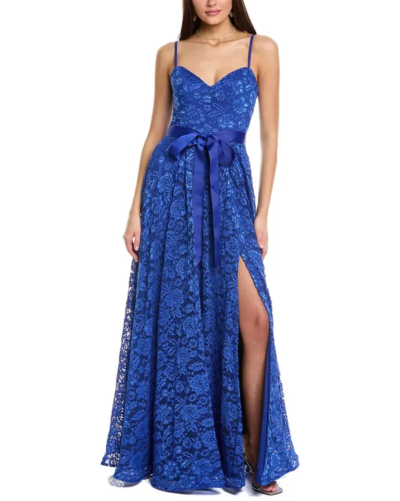 Rene Ruiz Lace Gown 1