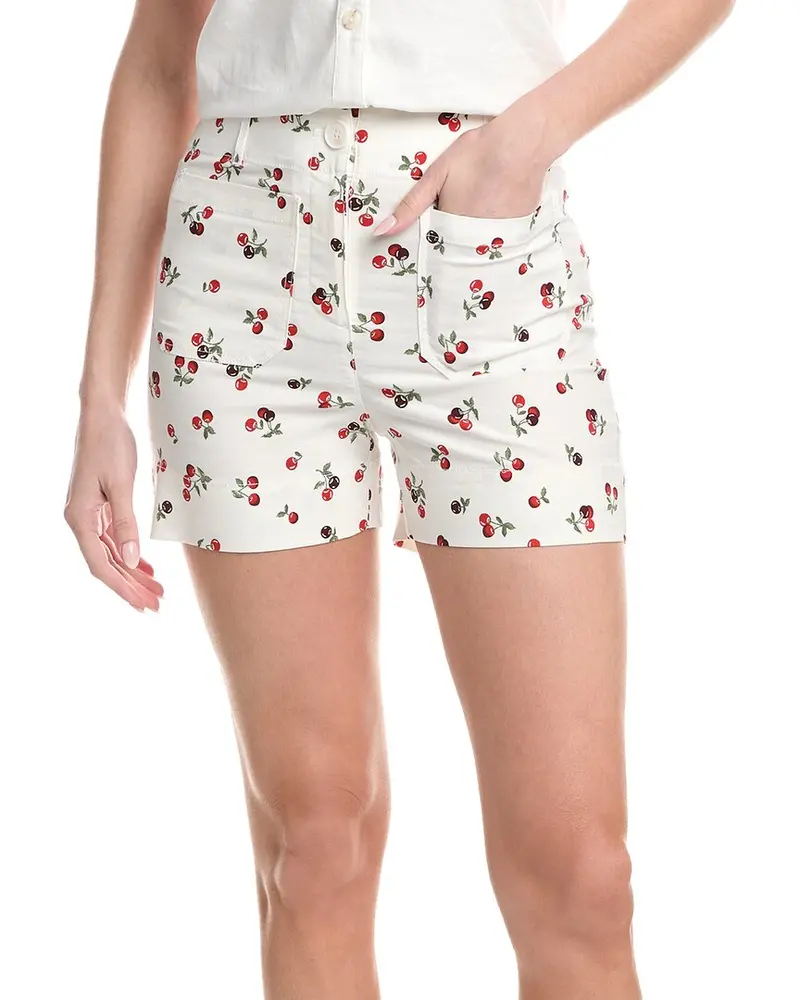Renuar Woven Linen-Blend Short 1