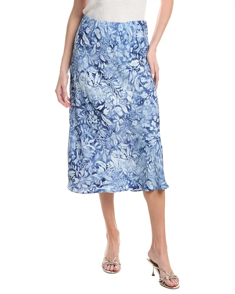 Renuar Woven Midi Skirt 1
