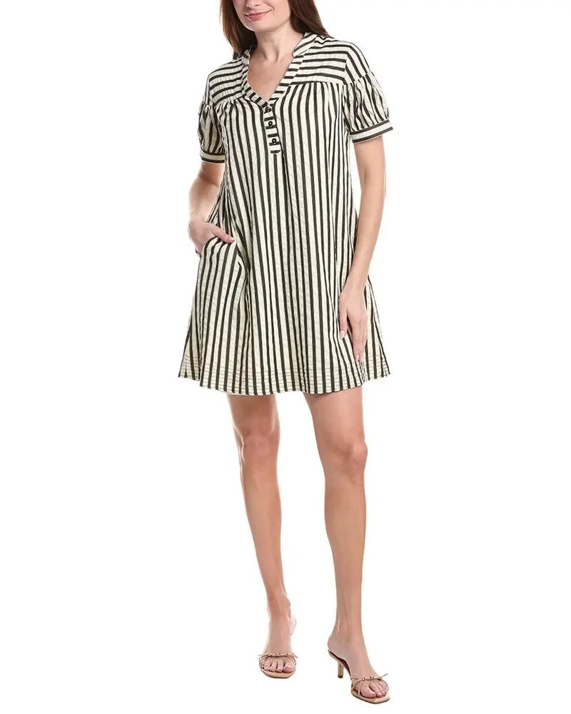 Renuar Woven Mini Dress 1