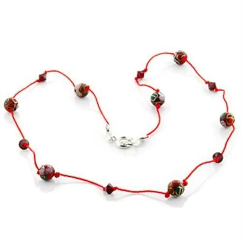 Resin Necklace With Epoxy In Multi Color 1