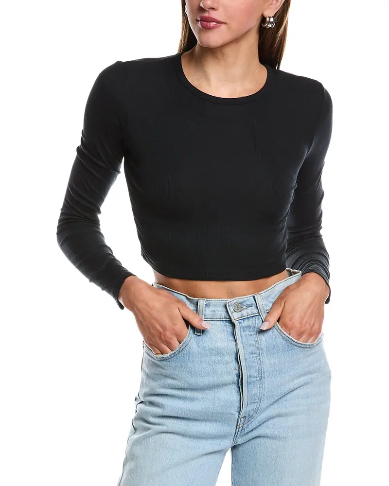Reveriee Baby Rib Crop Top 1