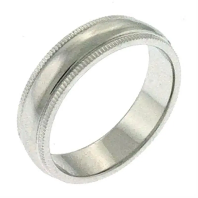 Rhodium Brass Ring With No Stone 1
