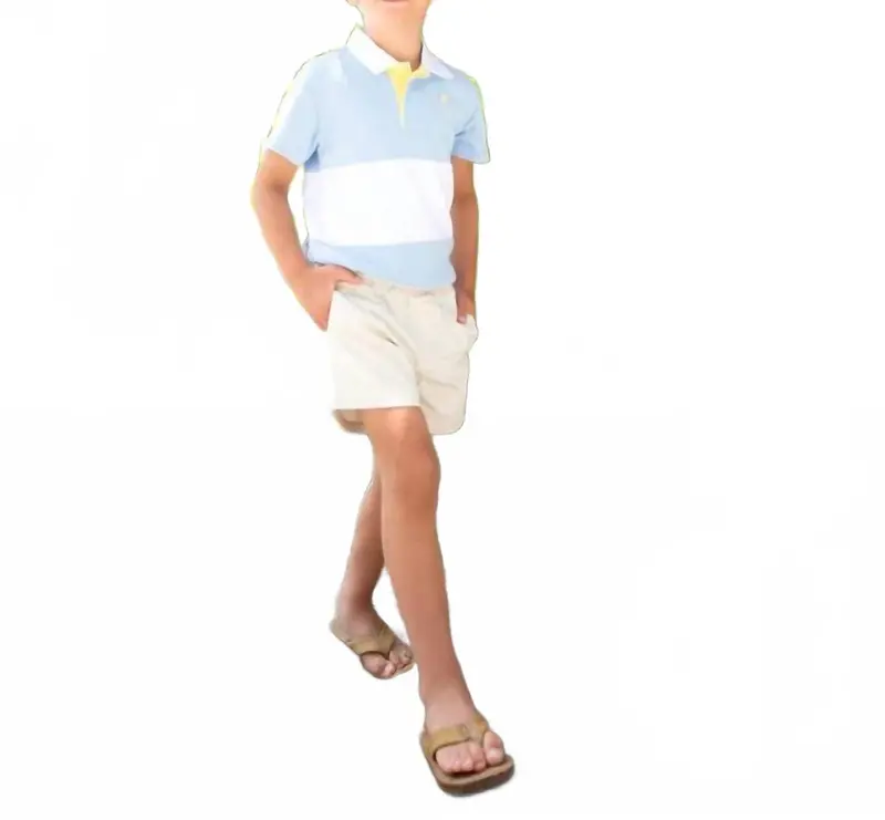 Rollins Rugby Shirt In Beale Street Blue 1