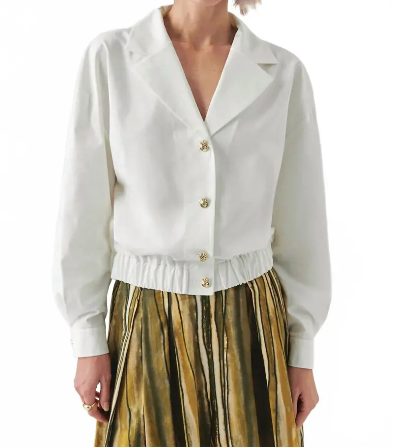 Romina Shawl Collar Jacket In Black 1