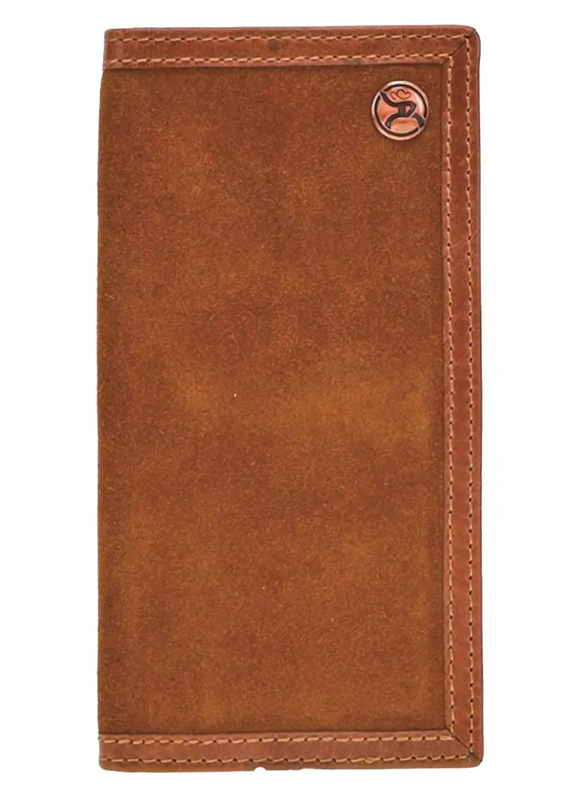 Roughy Leather Rodeo Wallet In Tan/Brown 1